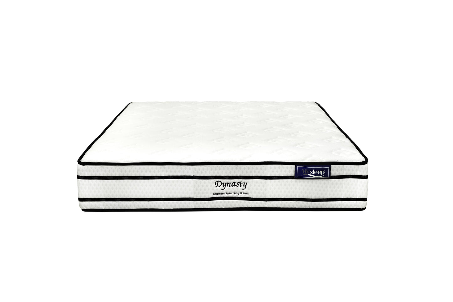 Mysleep Dynasty - 10" inch Imported Knitted Fabric Individual Pocketed Spring Mattress